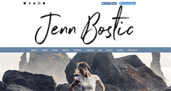 Desktop Screenshot of jennbostic.com